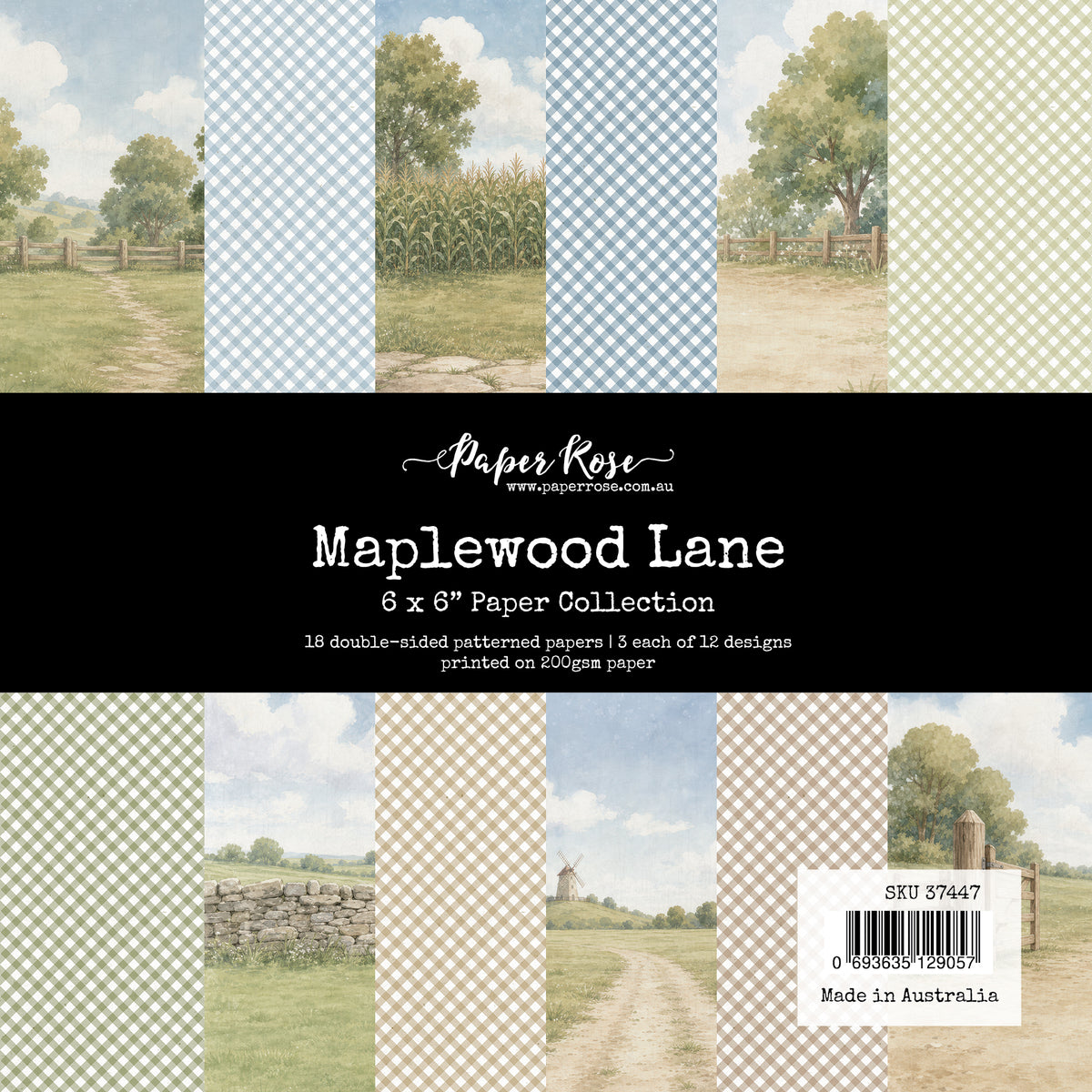 Maplewood Lane 6x6 Paper Collection 37447
