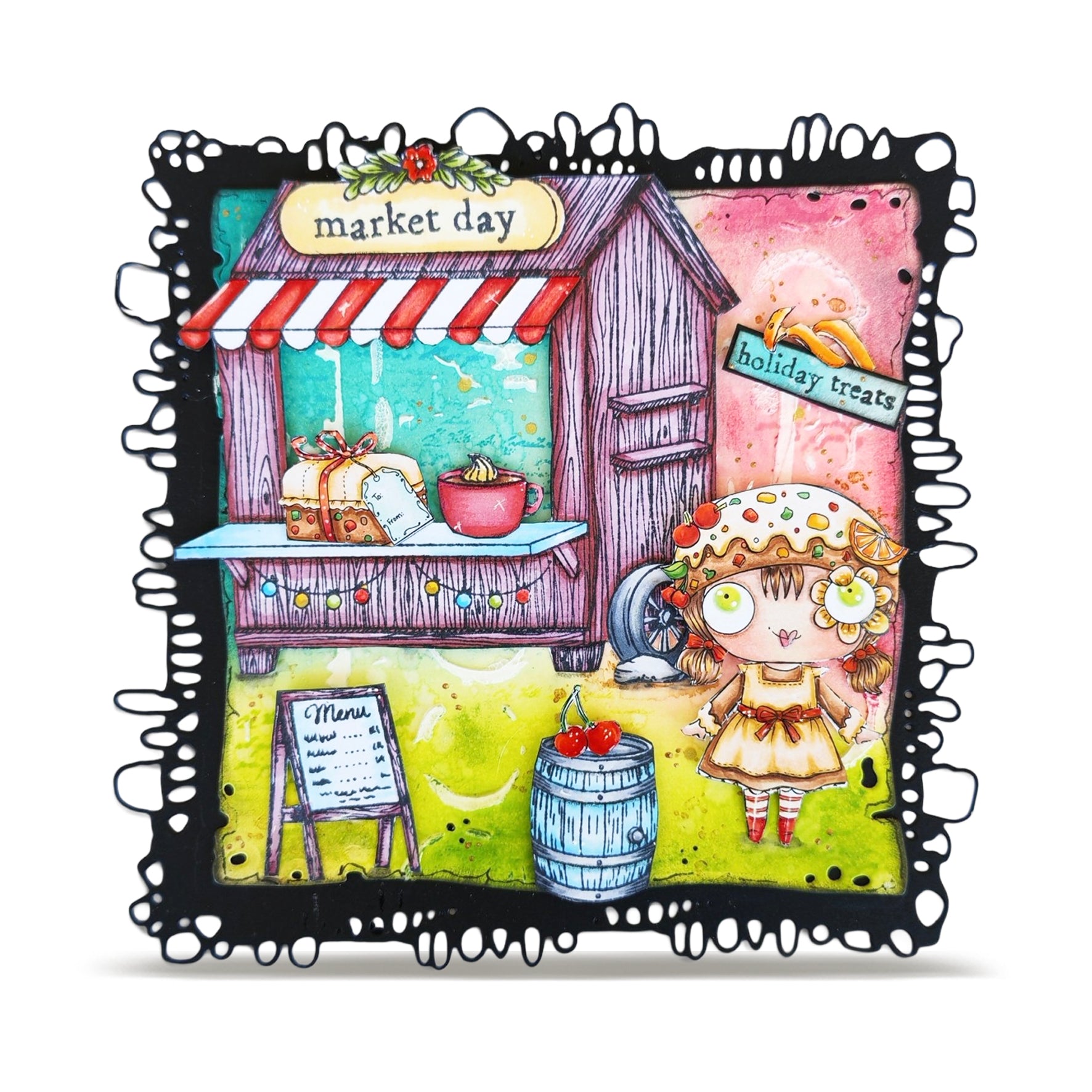 AALL and Create - A7 Stamp Set - Fruitcake