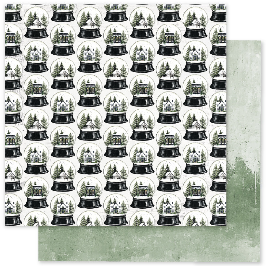 Mistletoe Market Basics E 12x12 Paper (12 pc Bulk Pack) 37060