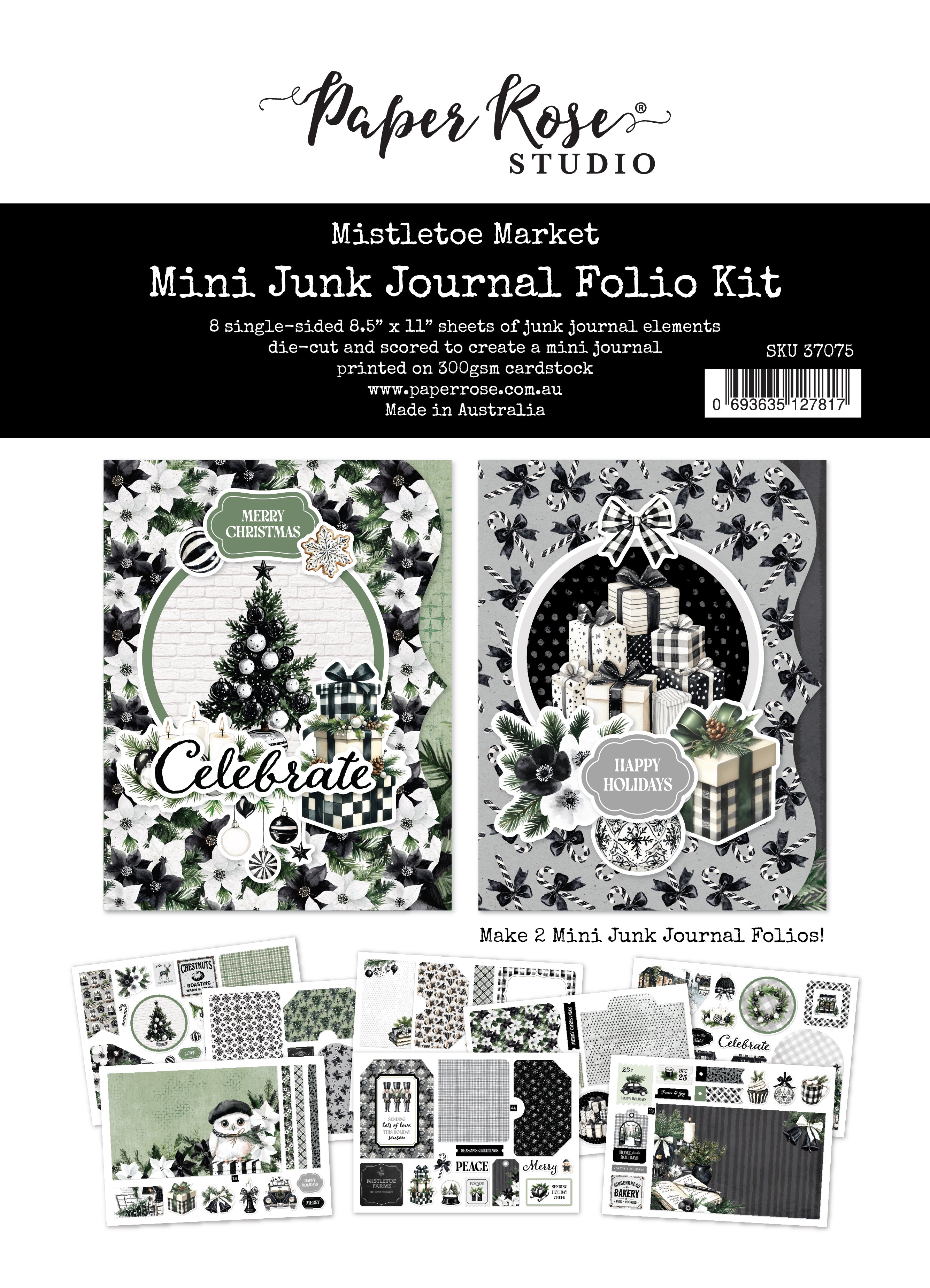 Mistletoe Market 8.5x11" Mini Folio Kit 37075
