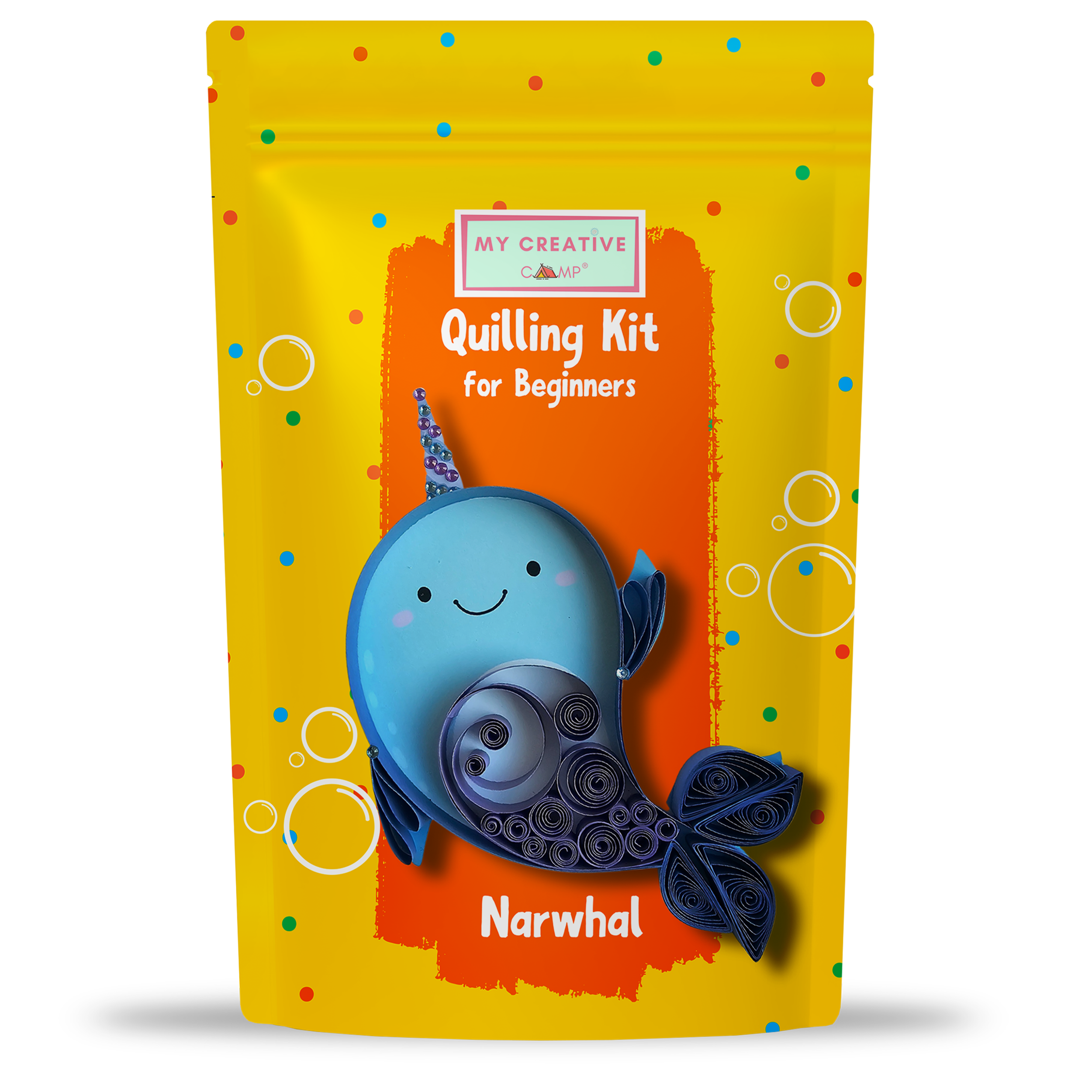 My Creative Camp Narwhal Quilling Kit