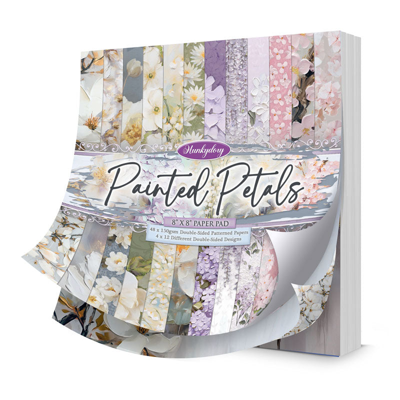 Painted Petals 8" x 8" Paper Pad