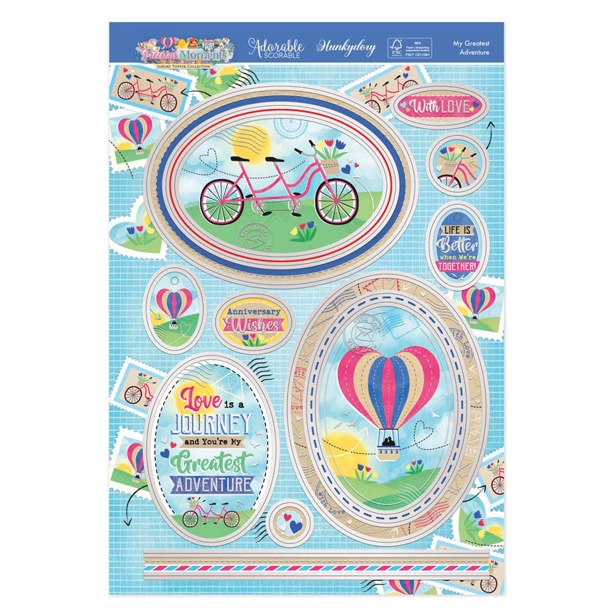 My Greatest Adventure Luxury Topper Set