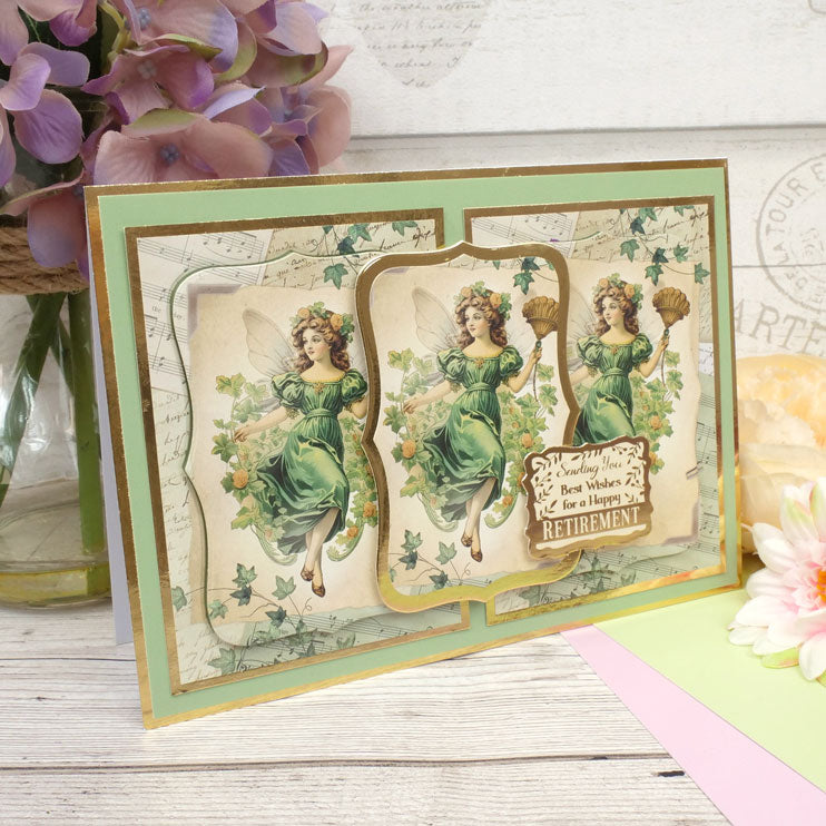 Moonstone Dies - Mini Straight Edged Nesting Dies - Pretty Label