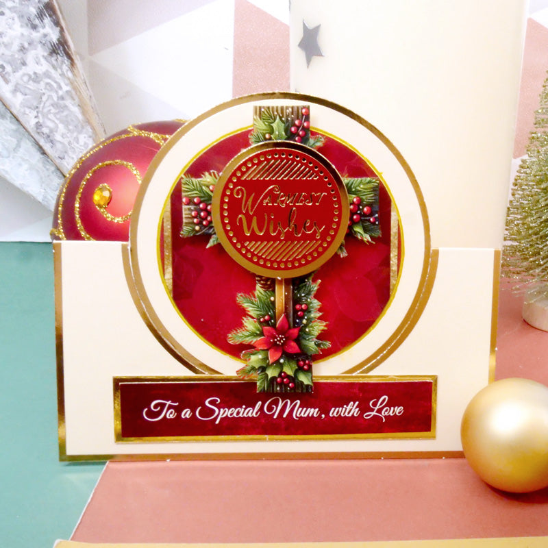 Festive Splendid Sentiments for Square Pocket Pad