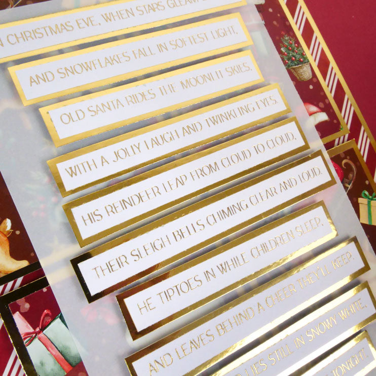 Perfect Poetry Foiled Paper Pad - Season's Greetings