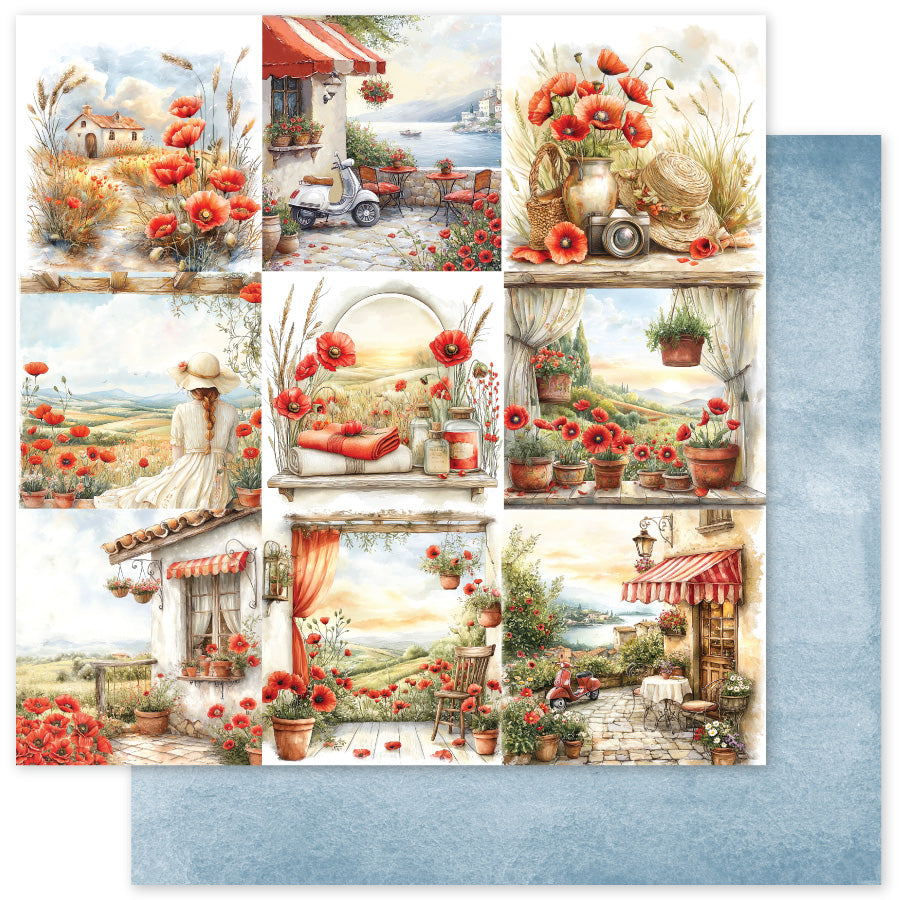 Poppy Garden 6x6 Paper Collection 34617