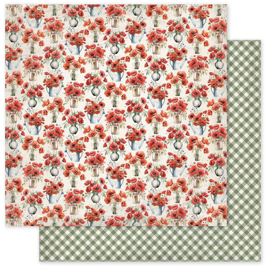 Poppy Garden Basics 12x12 Paper Collection 34644