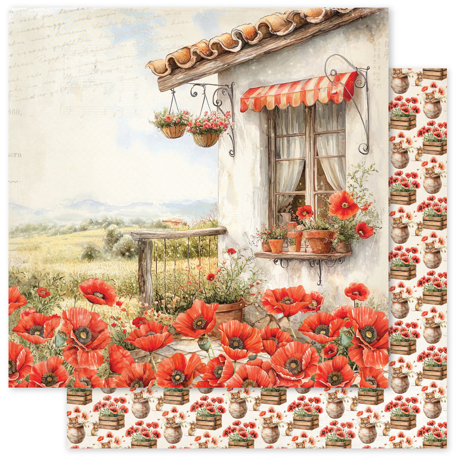 Poppy Garden 12x12 Paper Collection 34620