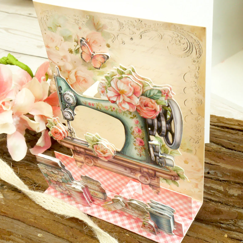Pop-Up Stepper Cards - Sew Wonderful