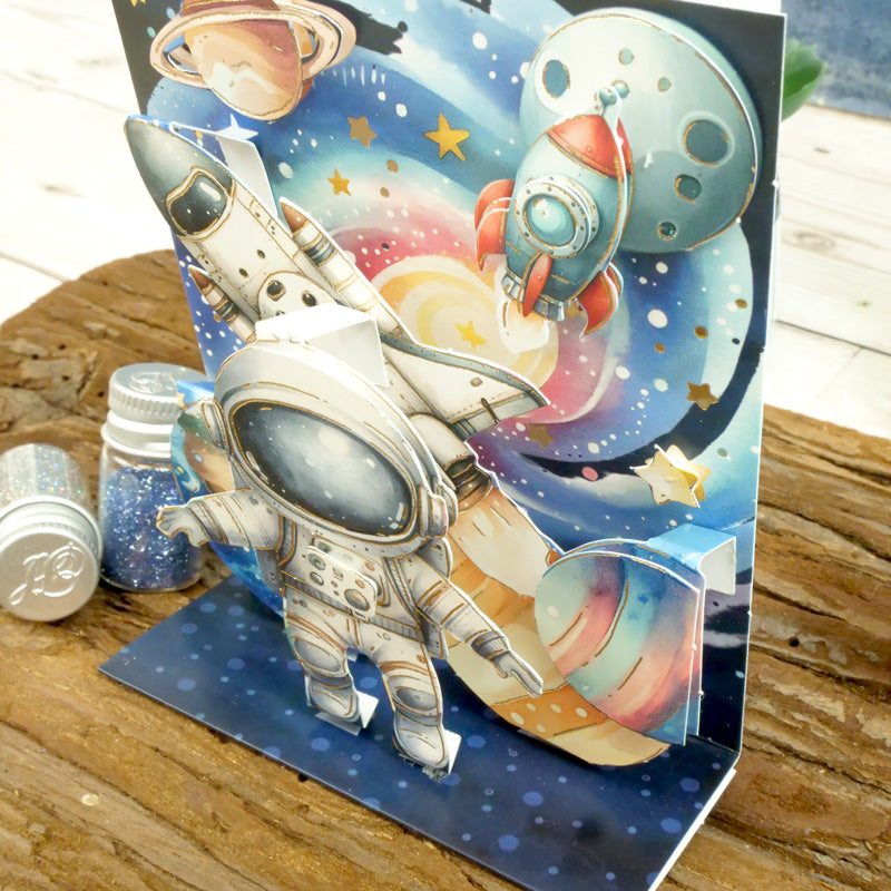 Pop-Up Stepper Cards - Out of this World!