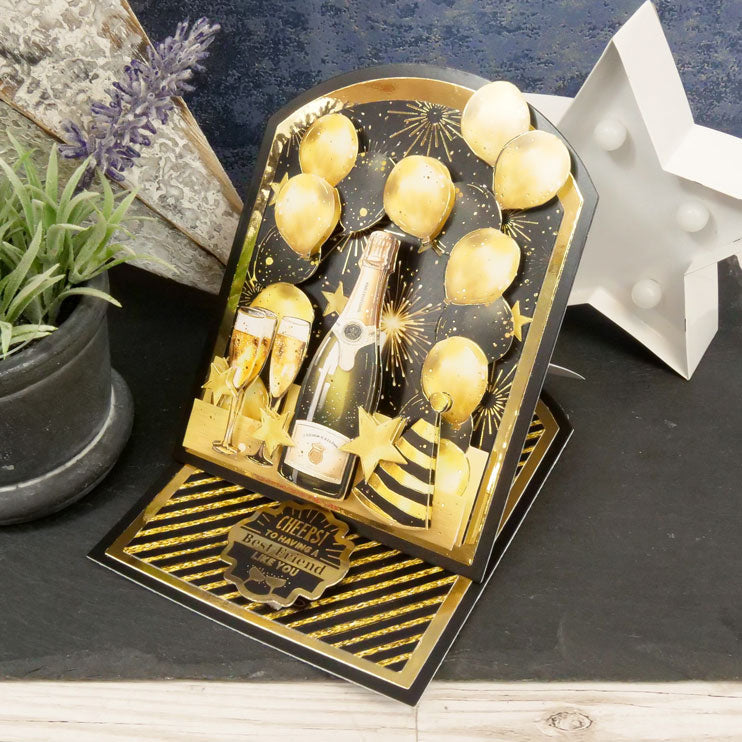 Pop-Up Stepper Card - Time to Celebrate