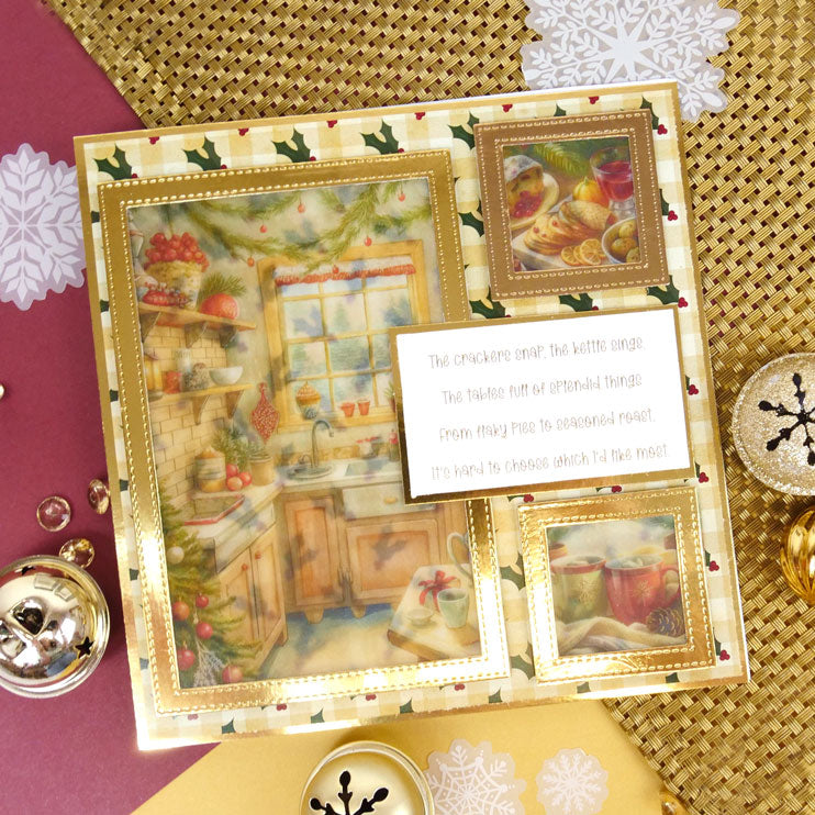 Festive Parchment Scenes