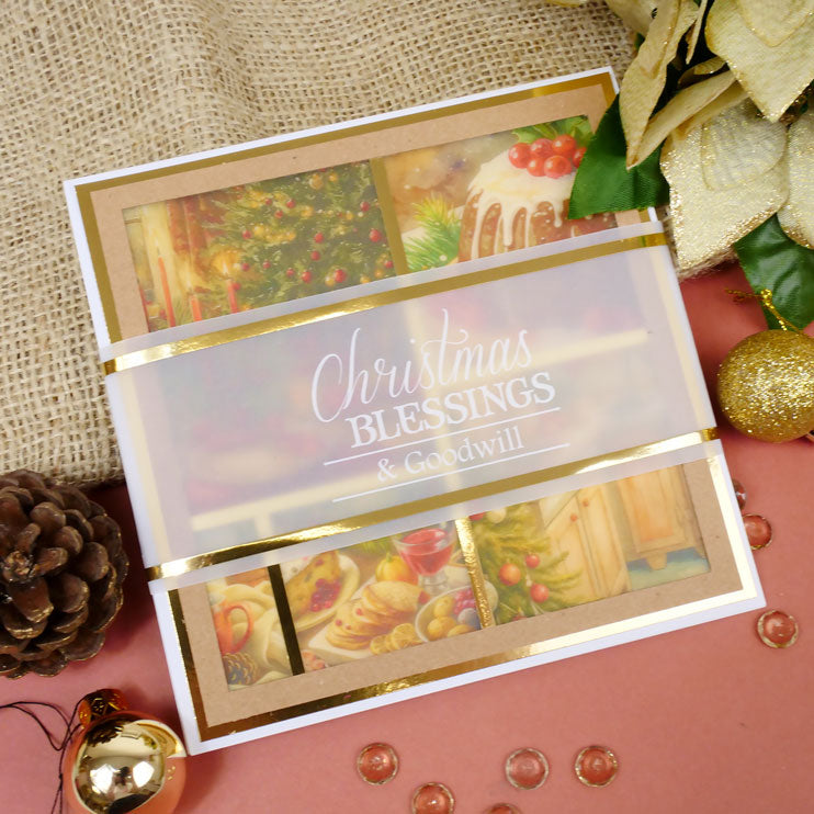 Festive Parchment Scenes