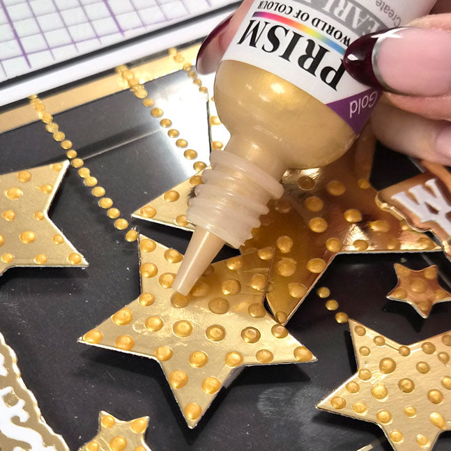 Prism Pearl Drops - Gold