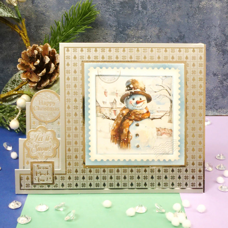 Christmas Post Square Pocket Pad