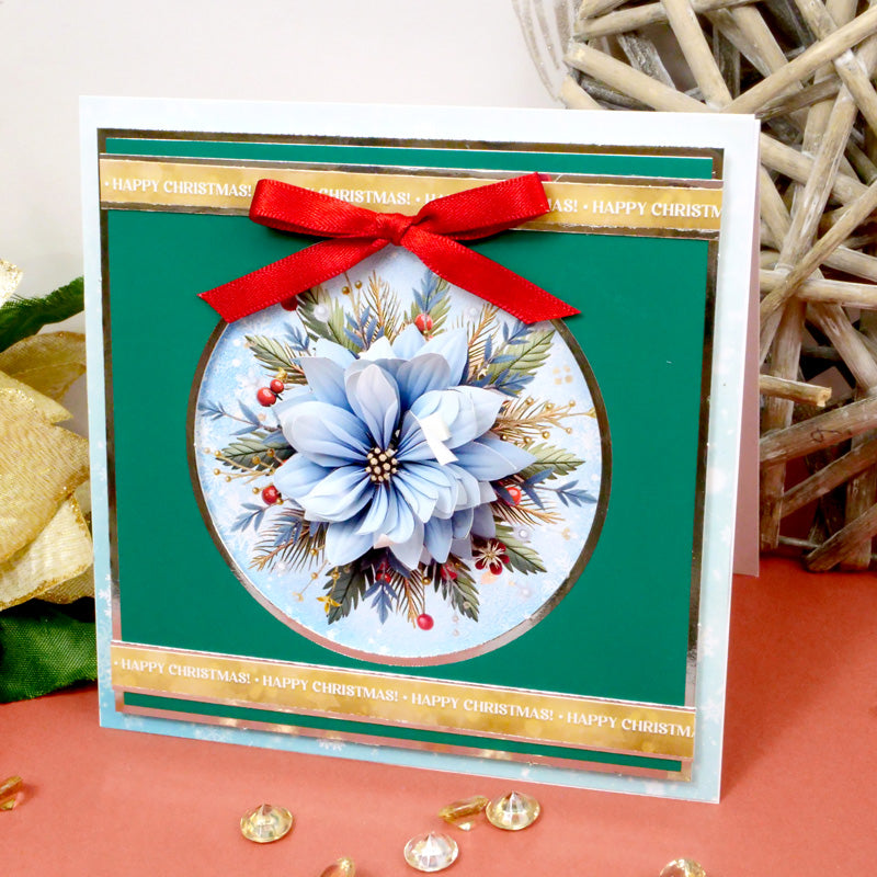 Winter Florals Square Pocket Pad