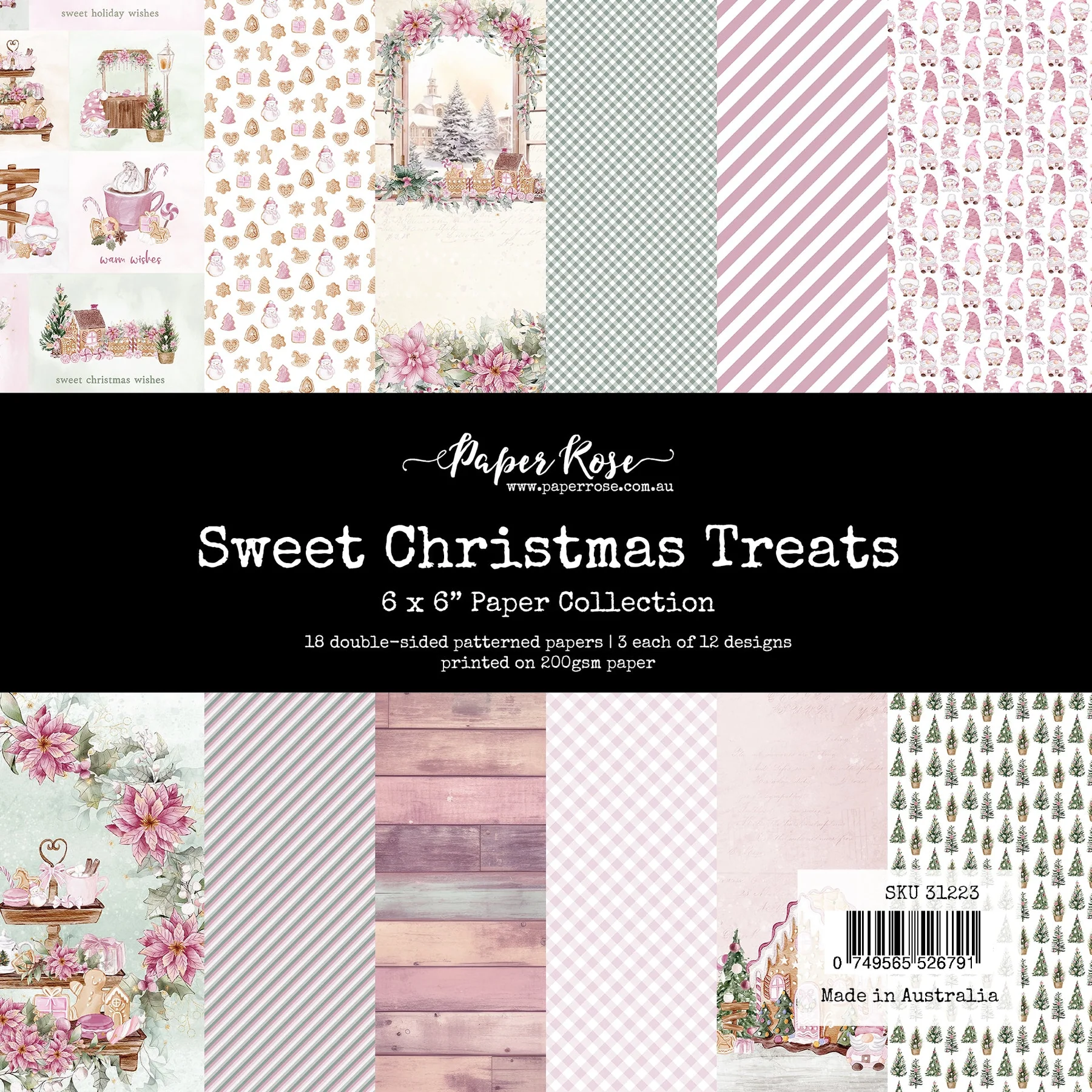 Sweet Christmas Treats 6x6 Paper Collection 31223