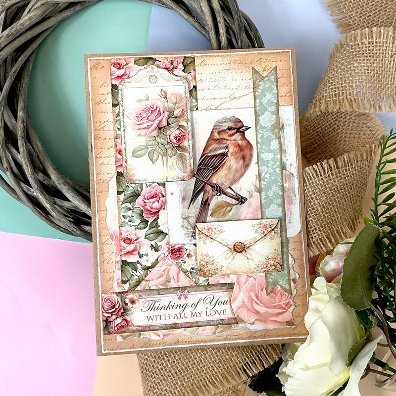 Premium Paper Pads - Everlasting Roses