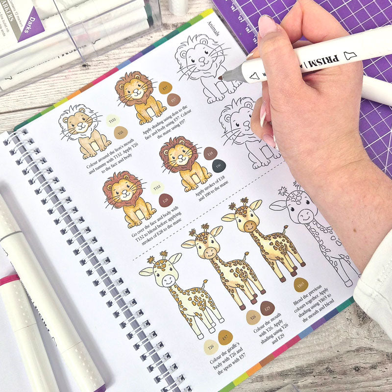 Prism Alcohol Markers Workbook - Vol. 2