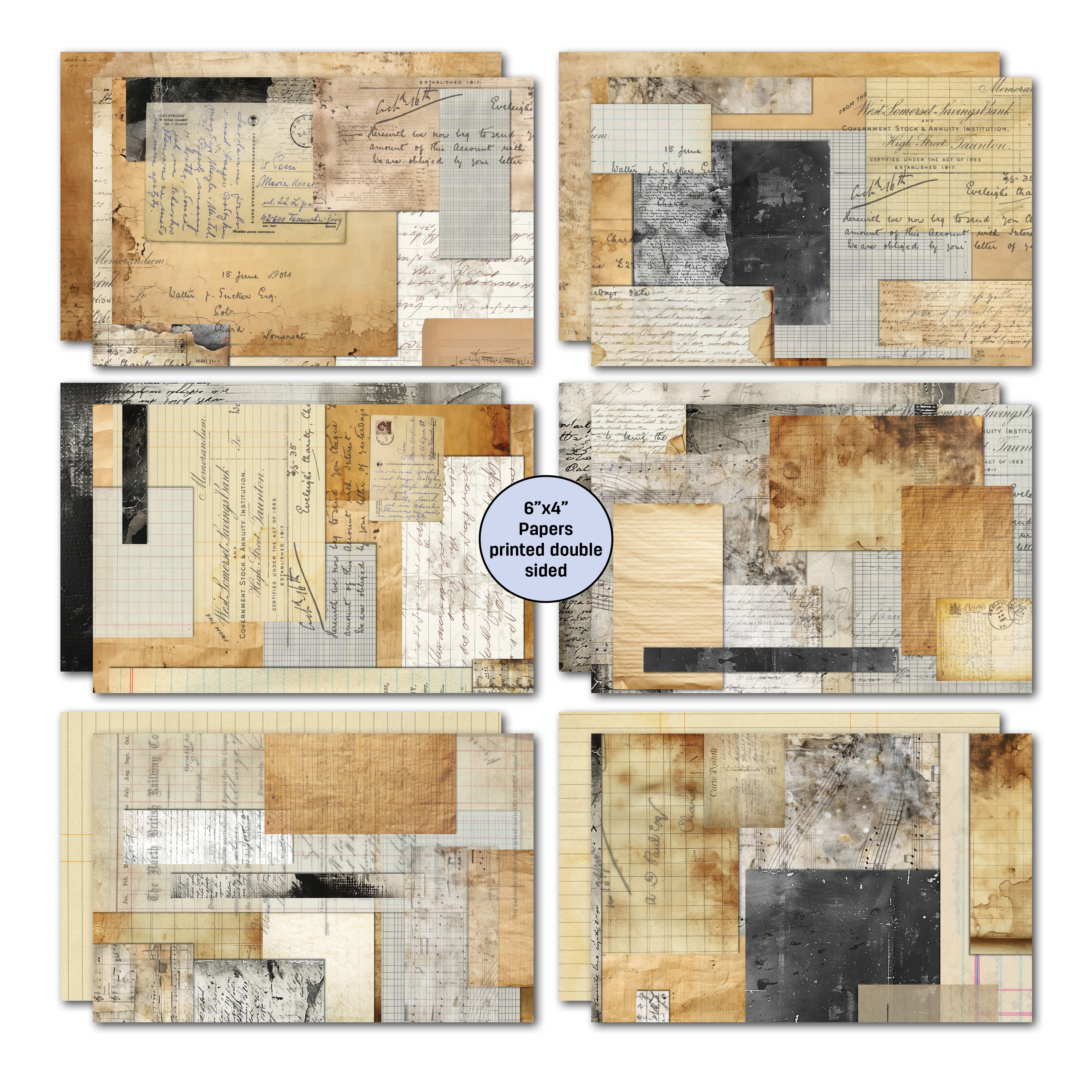 3Quarter Designs Paper Tales 6x4 Card Pack