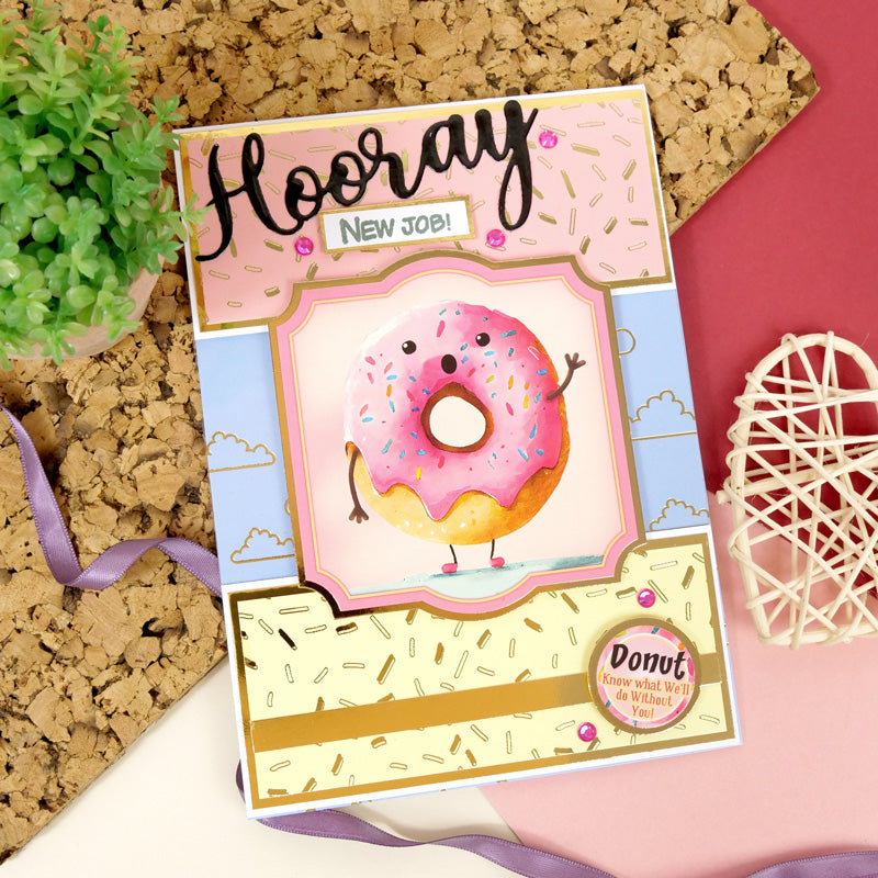 Pun-tastic Topper Sheet - A New Chapter Has Be-Pun