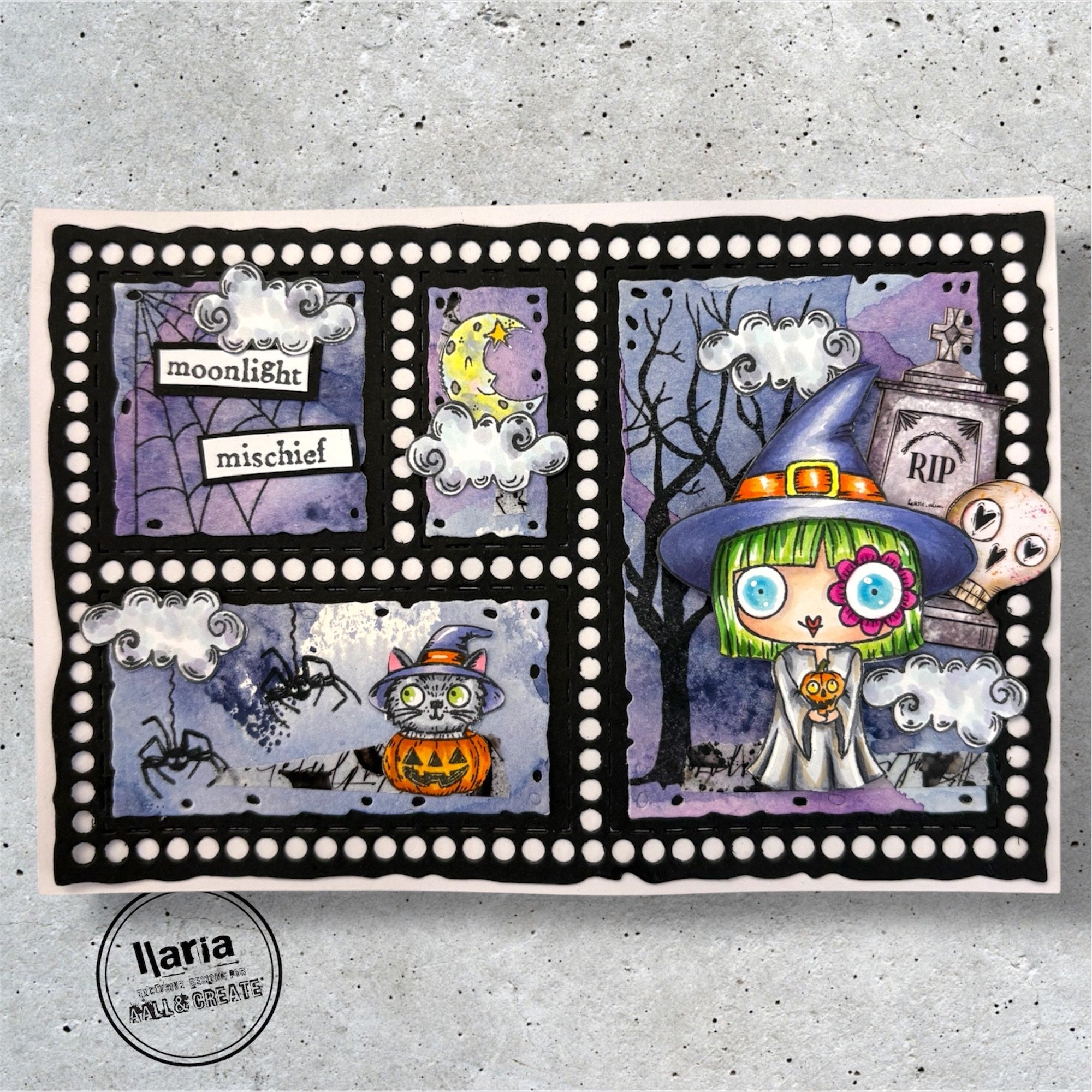 AALL and Create - Ephemera Die-Cuts - Creepy Curiosities