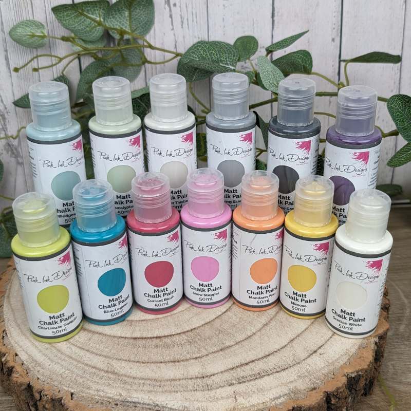 Pink Ink Matt Chalk Paint 50ml