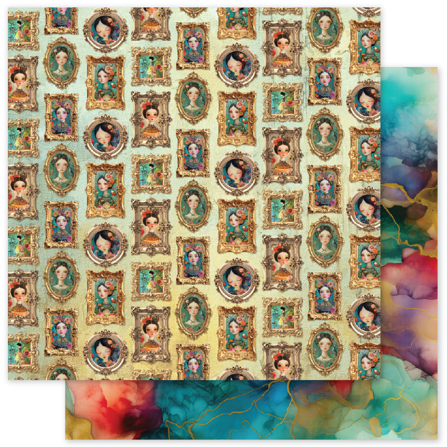 Portraits in Bloom 12x12 Paper Collection 36559