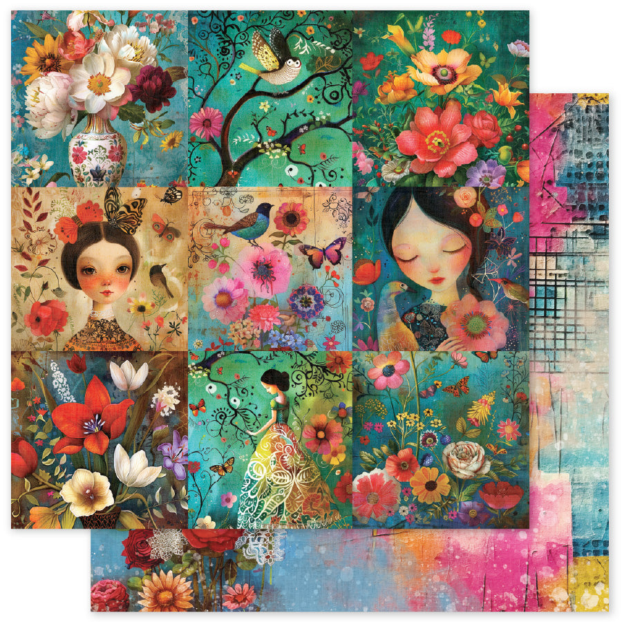 Portraits in Bloom 12x12 Paper Collection 36559
