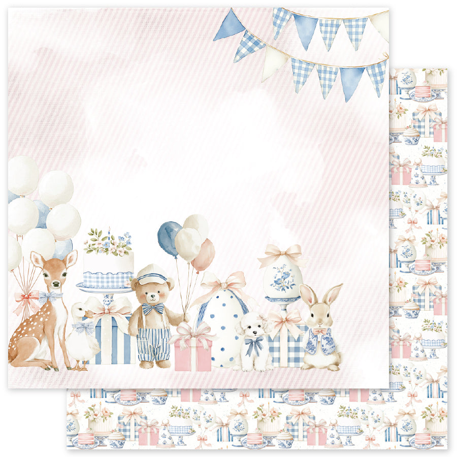 Primrose Garden Easter B 12x12 Paper (12 pc Bulk Pack) 36046