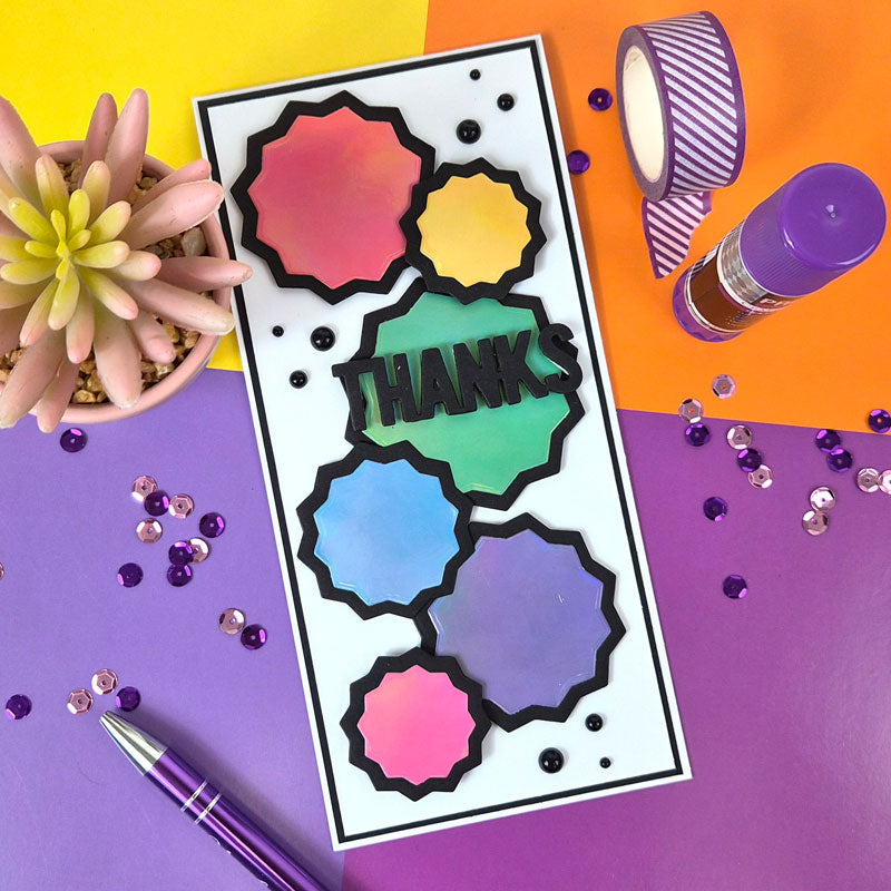 Rainbow Finish Adorable Scorable - Midnight Ombré