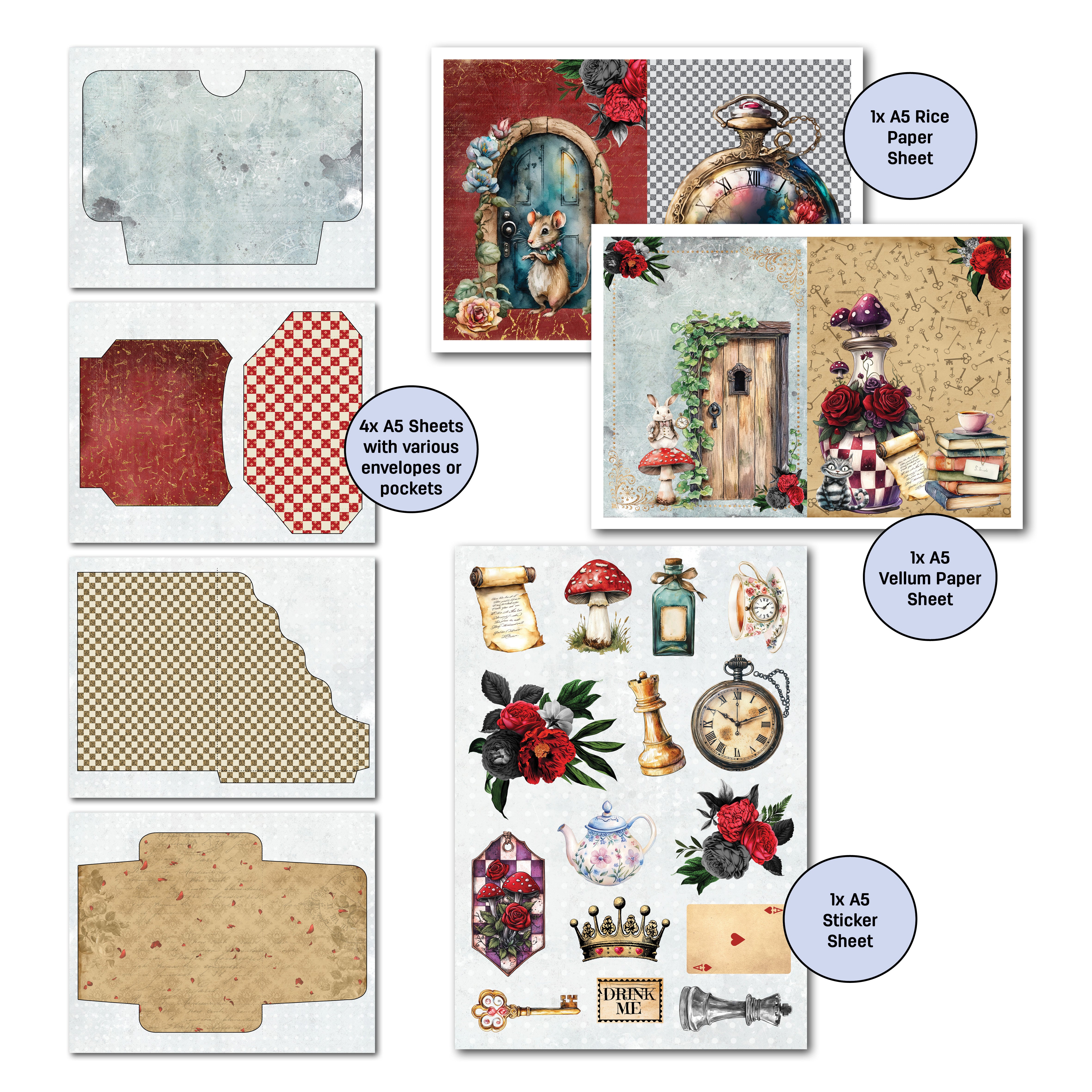 3Quarter Designs Red Queen - Gimme More Pack