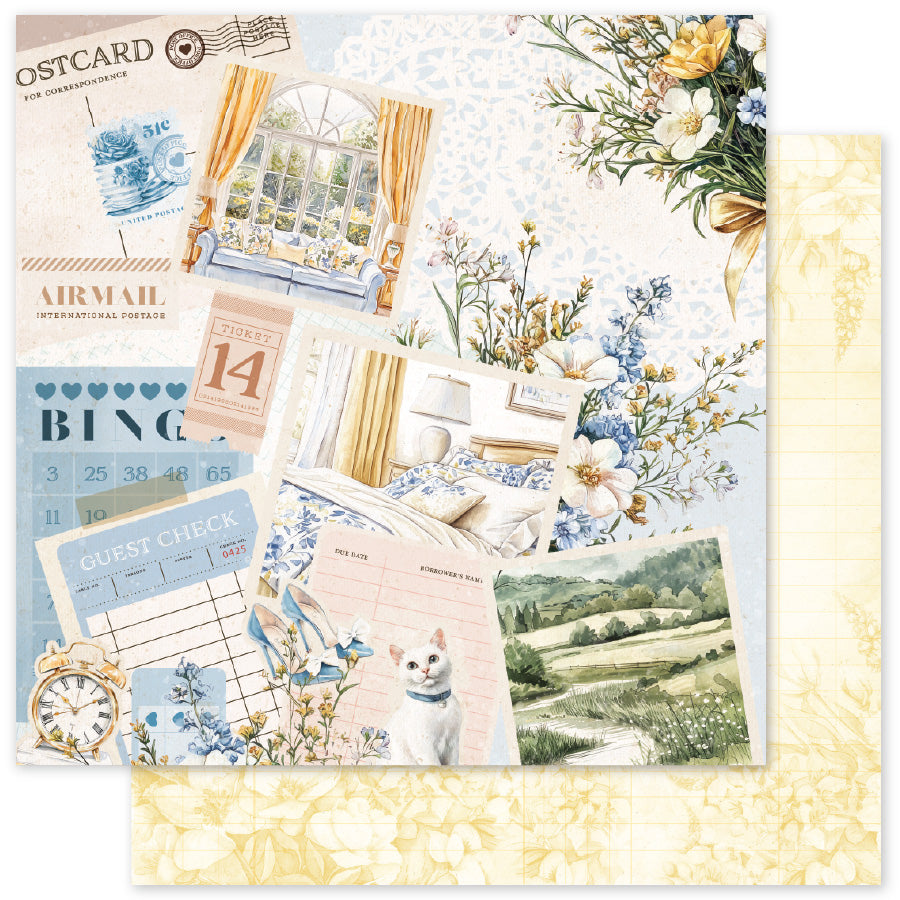 Rustic Spring C 12 x 12 Paper (12 pc Bulk Pack) 34239