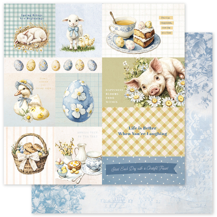 Rustic Spring E 12 x 12 Paper (12 pc Bulk Pack) 34245