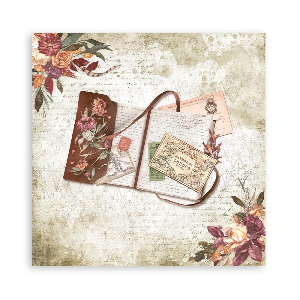 12”x12” (30.5x30.5cm) Paper Pad 10 Double Sided Printed Sheets - Our Way