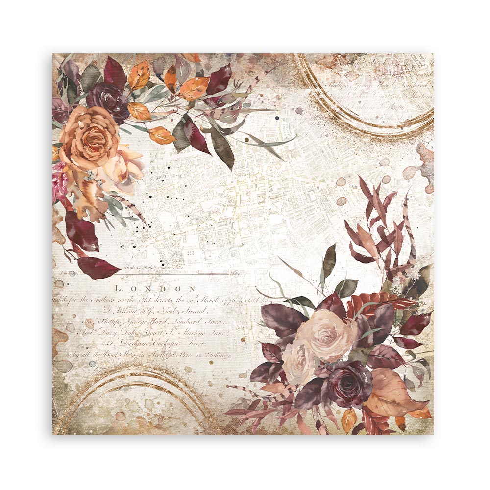 12”x12” (30.5x30.5cm) Paper Pad 10 Double Sided Printed Sheets - Our Way