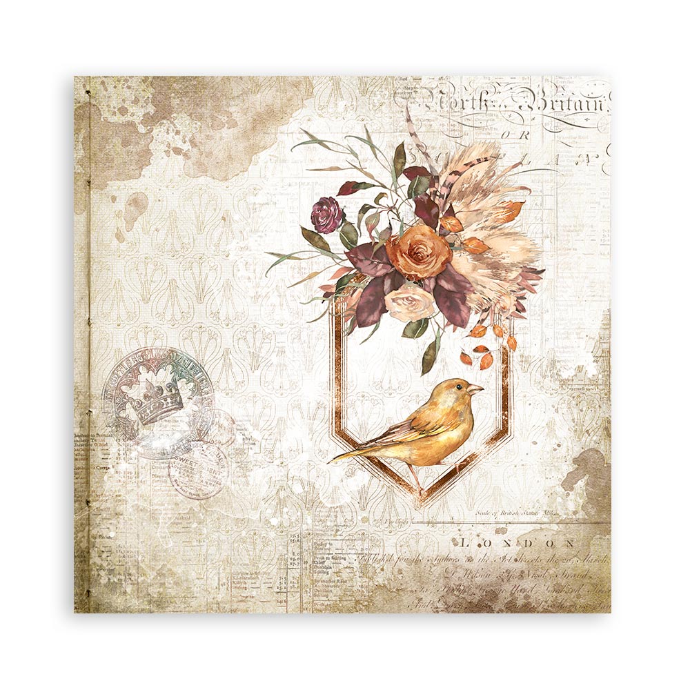 12”x12” (30.5x30.5cm) Paper Pad 10 Double Sided Printed Sheets - Our Way