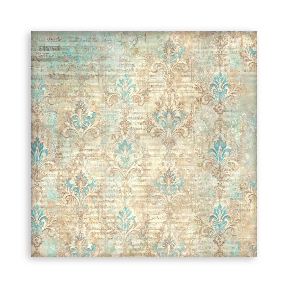 Scrapbooking Printed Pad For Art And Craft 10 Sheets cm 30.5x30.5 (12"x12") - Symphony