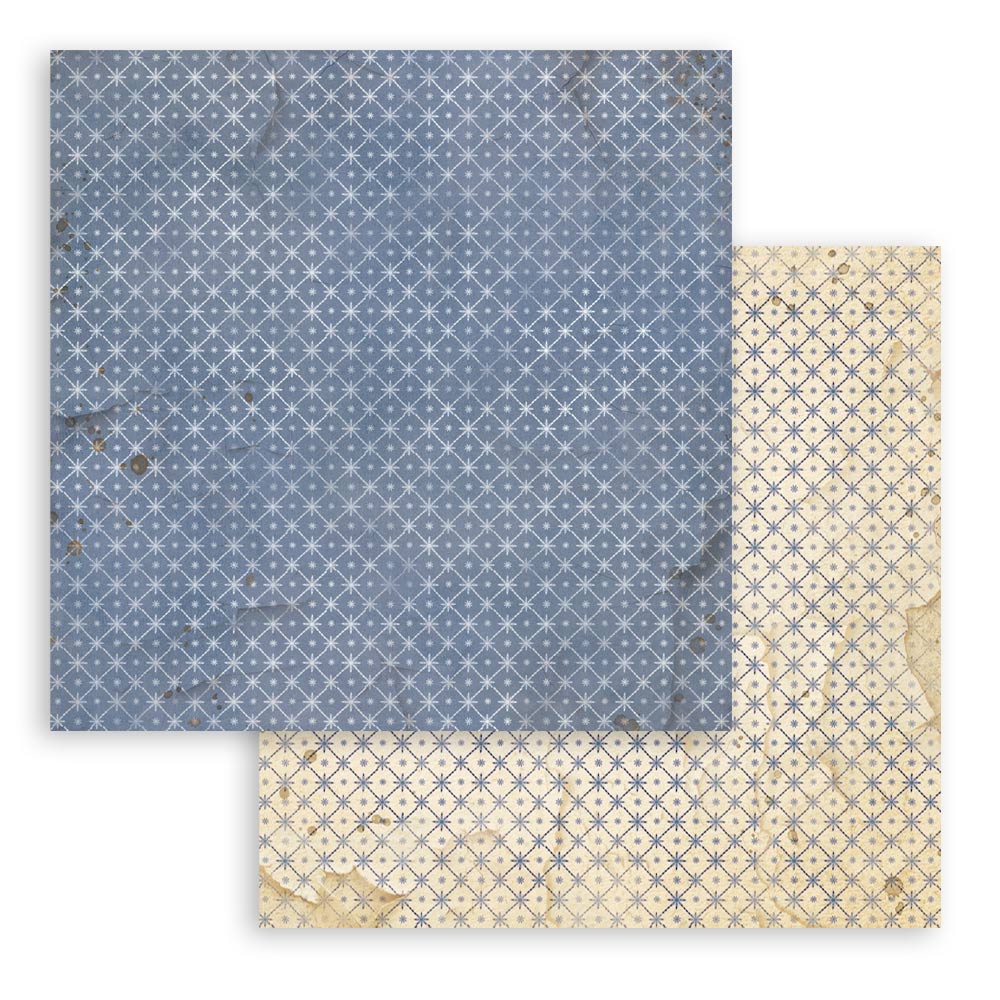 Scrapbooking Printed Pad For Art And Craft 10 Sheets cm 30.5x30.5 (12"x12") Backgrounds - Silent Night