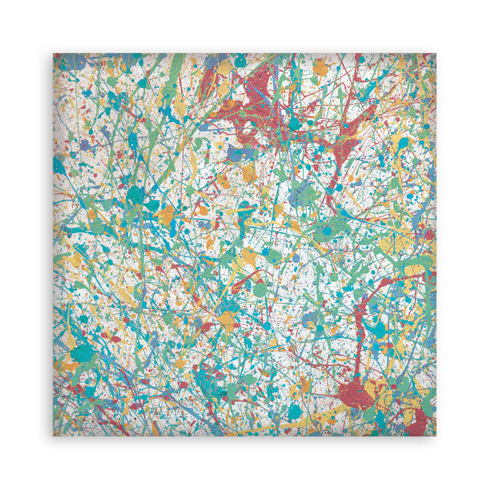 12”x12” (30.5x30.5 cm) Paper Pad 10 Double Sided Printed Backgrounds Sheets - Furry Friends 2