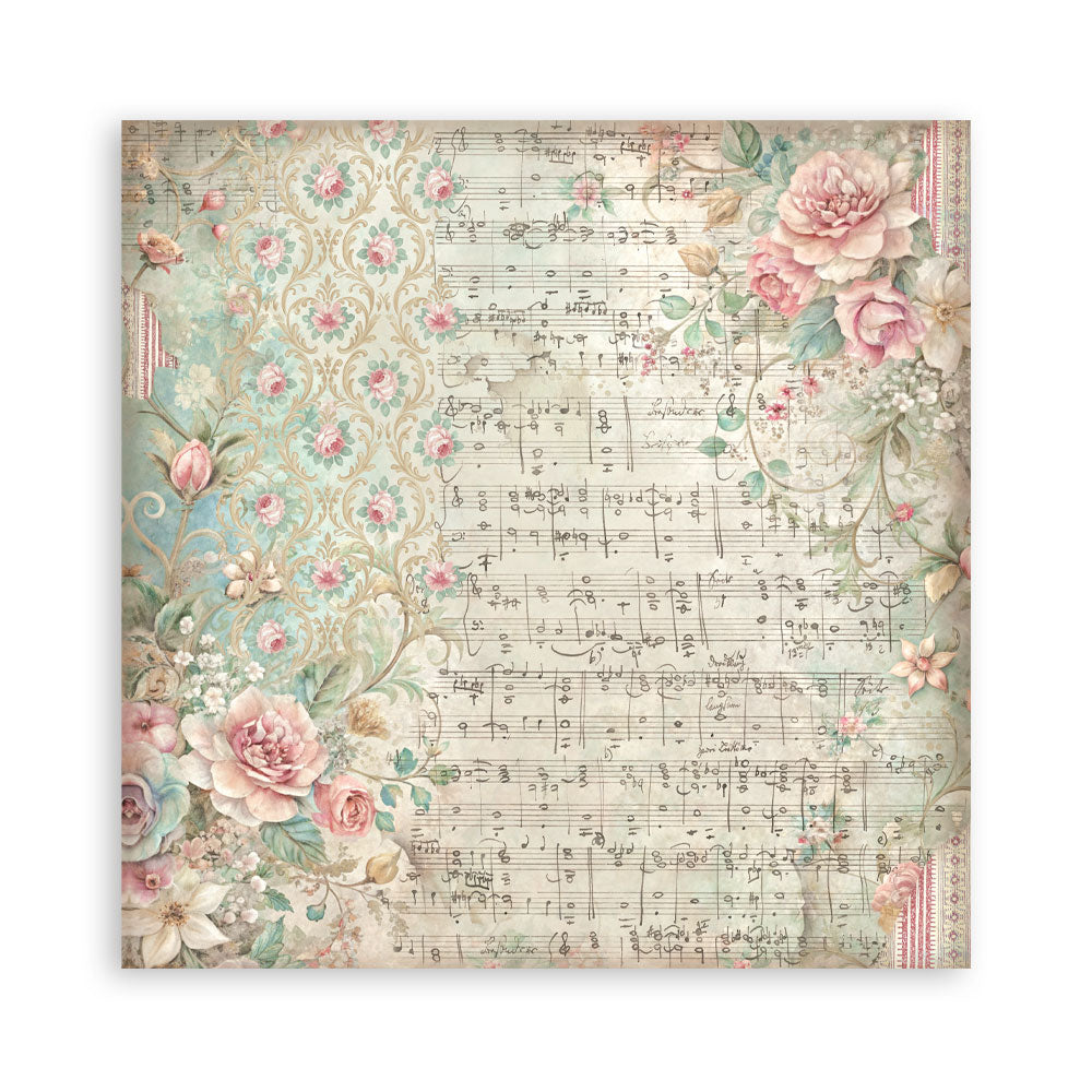 Scrapbooking Printed Pad For Art And Craft 10 Sheets cm 20.3x20.3 (8"x8") Backgrounds Symphony