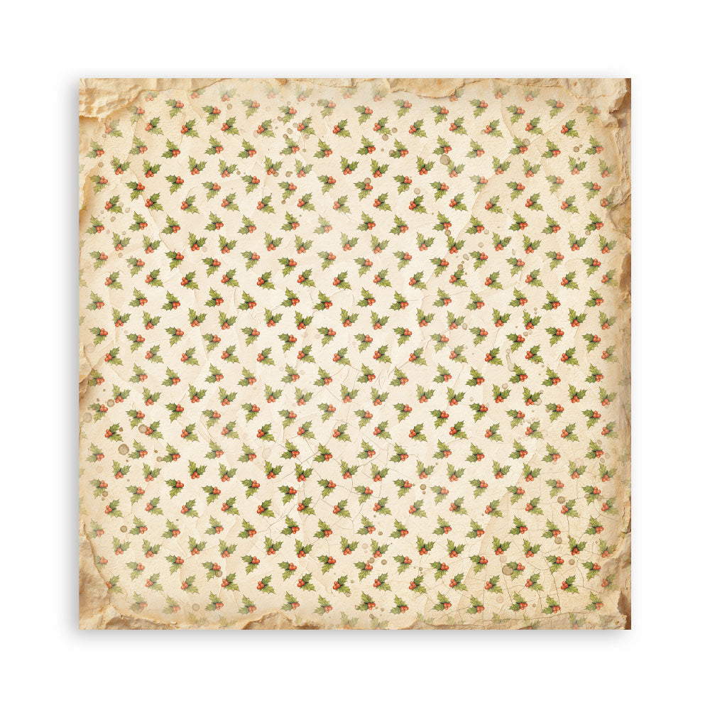 Scrapbooking Printed Pad For Art And Craft 10 Sheets cm 20.3x20.3 (8"x8") Backgrounds - Silent Night