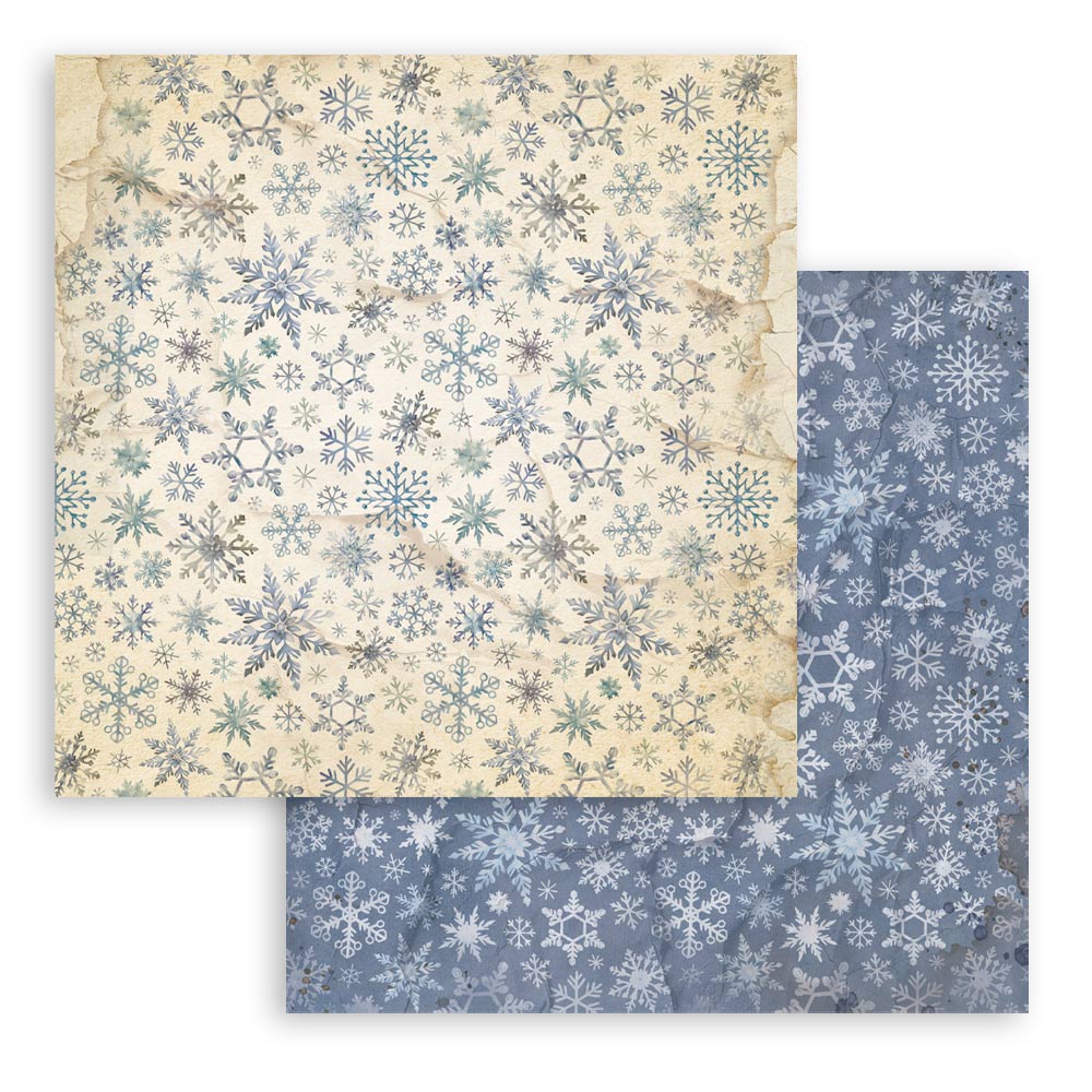 Scrapbooking Printed Pad For Art And Craft 10 Sheets cm 20.3x20.3 (8"x8") Backgrounds - Silent Night