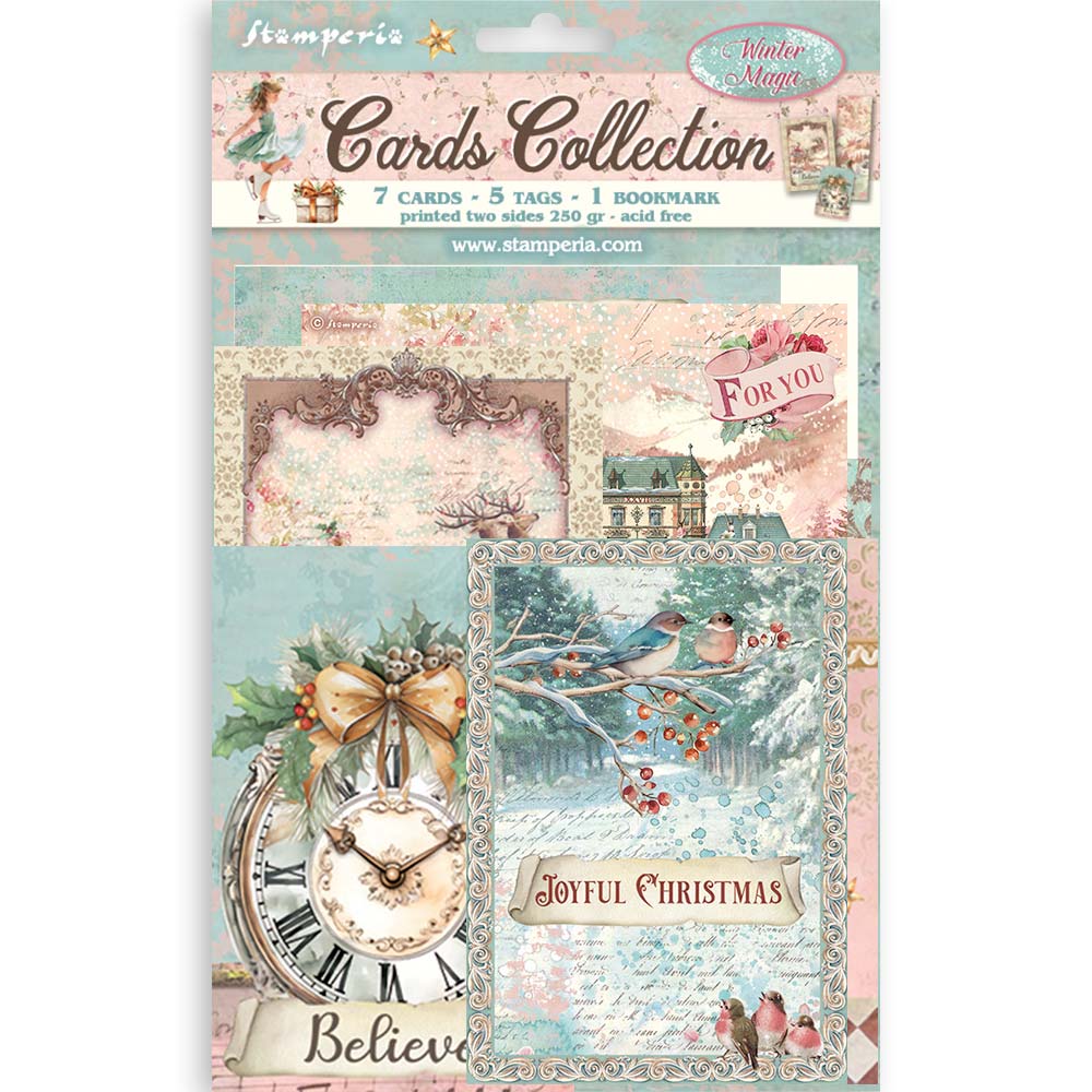 Printed Art Cards Collection - Winter Magic