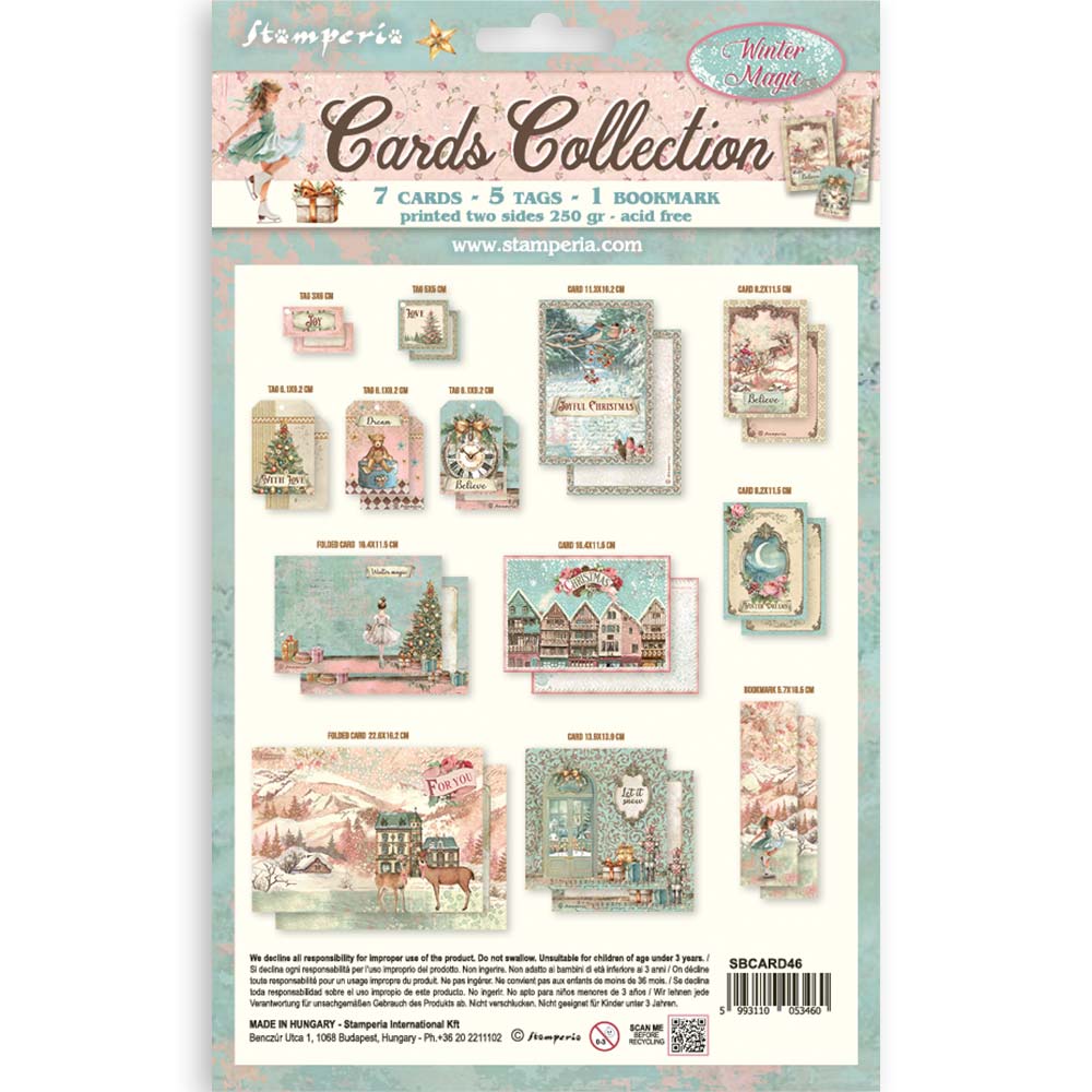 Printed Art Cards Collection - Winter Magic