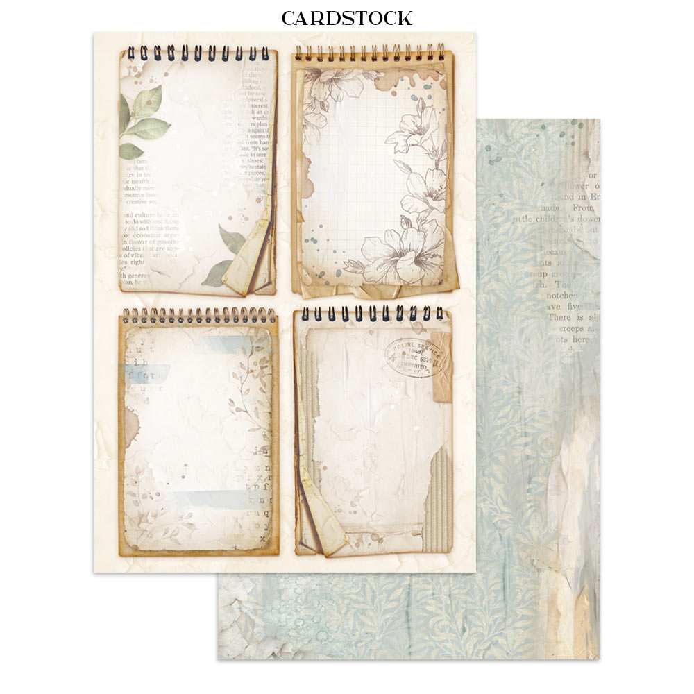 Printed Art Junk Journal: Stickers, Cut-Outs, Backgrounds For Art And Craft - Secret Diary