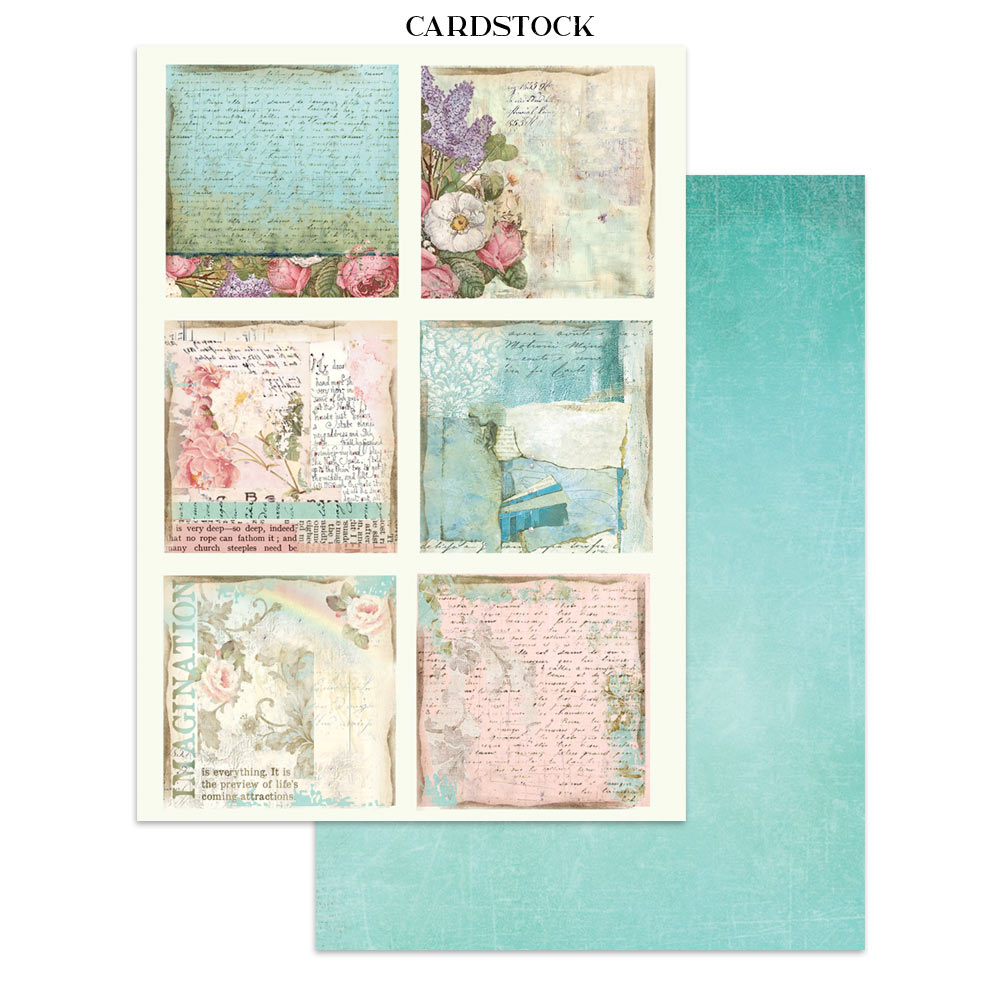 Printed Art Junk Journal: Stickers, Cut-Outs, Backgrounds For Art And Craft - Wonderland