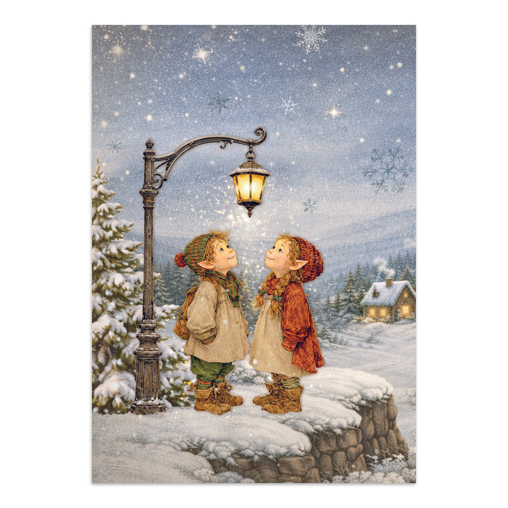 Printed Art Junk Journal: Stickers, Cut-Outs, Backgrounds For Art And Craft - Silent Night
