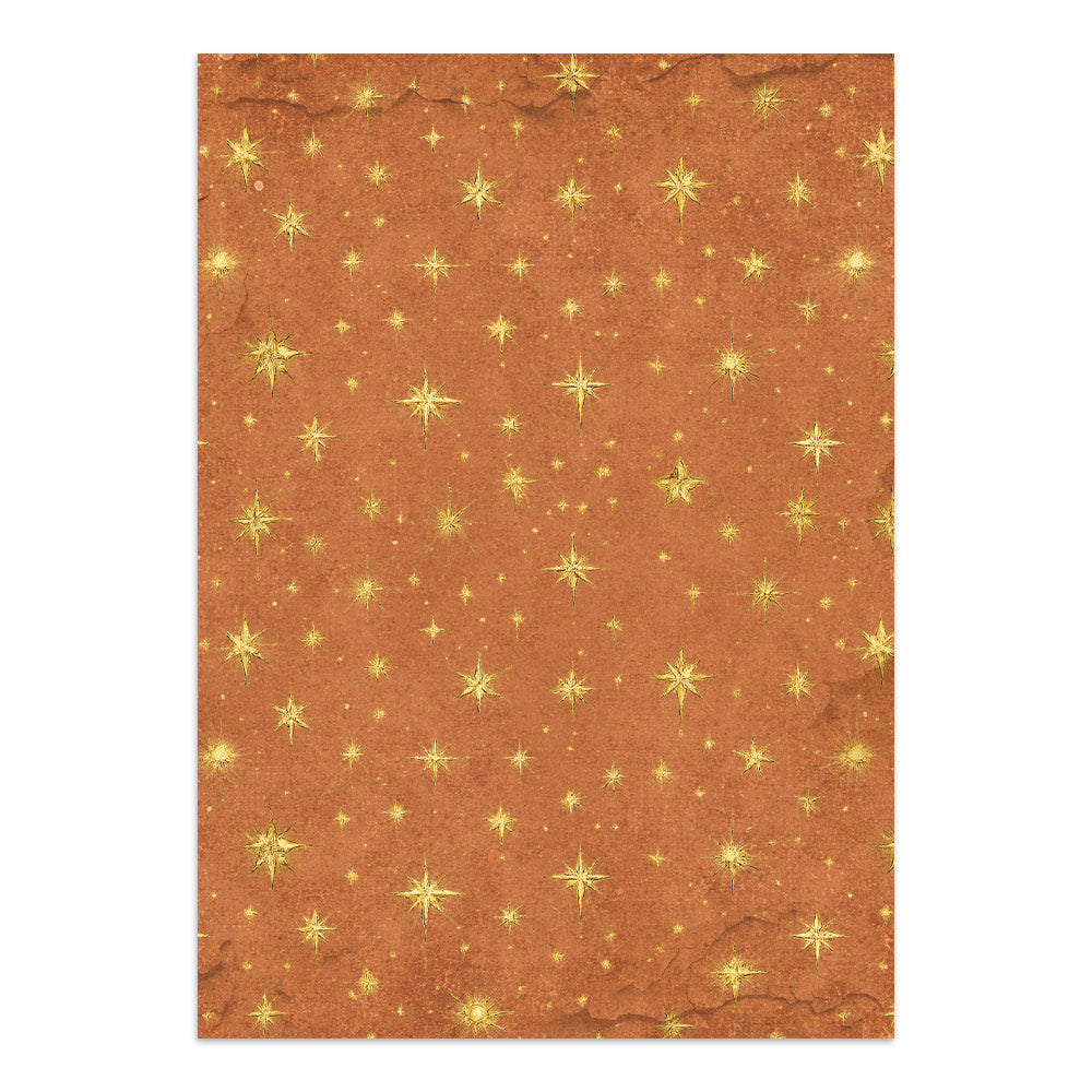 Printed Art Junk Journal: Stickers, Cut-Outs, Backgrounds For Art And Craft - Silent Night